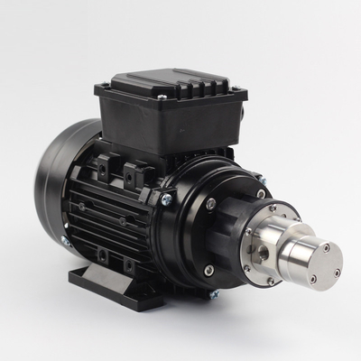 FLOWDRIFT Magnetic Drive Gear Pump KGP-06K 220V 380VAC Asynchronous Motor Stainless Steel 316L Body PEEK Gears PTFE Sealing Food Grade for Beverage Filling Machine Chemical Metering Packing Machine