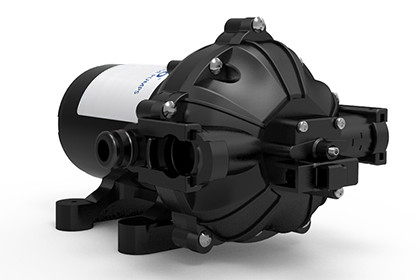 FLOWKING DC Electric Diaphragm Pump KFL-52 High Flow 18.9L/Min 60PSI for water delivery