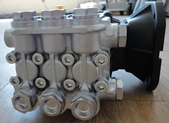FLOWMONSTER high effective washer pump 3WZ-2014CA Nickel plated high pressure triplex plunger pump 200Bar 19LPM