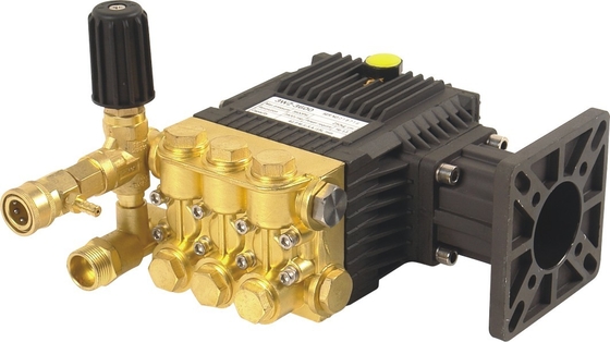 FLOWMONSTER diesel/gasoline engine drive washer pump PC-1018 brass high pressure triplex plunger pump 250Bar 15LPM