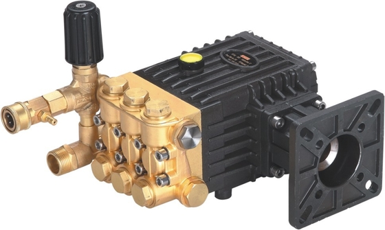 FLOWMONSTER gasoline/diesel engine driven washer pump PC-1024 brass high pressure triplex plunger pump 250Bar 18LPM