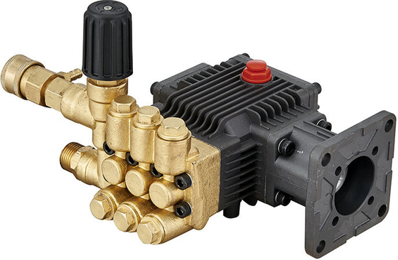 FLOWMONSTER gasoline/diesel engine driven washer pump PC-1035 brass high pressure triplex plunger pump 150Bar 9.2LPM