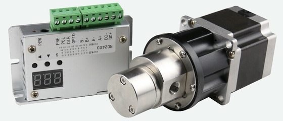 FLOWDRIFT DC Electric Stepper Motor Magnetic Drive Hi-Pressure Stainless Steel Gear Pump KGP-06D & Controller