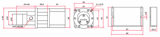 FLOWDRIFT DC Electric Stepper Motor Magnetic Drive Hi-Pressure Stainless Steel Gear Pump KGP-06D & Controller