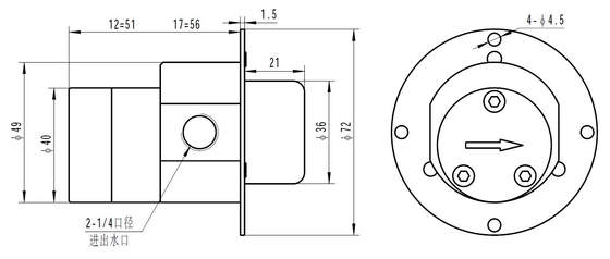 FLOWDRIFT Electric Magnetic Drive Stainless Steel Gear Pump G300 XK/XB series