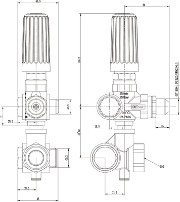 FLOWGUARD unloader valve with by-pass VC