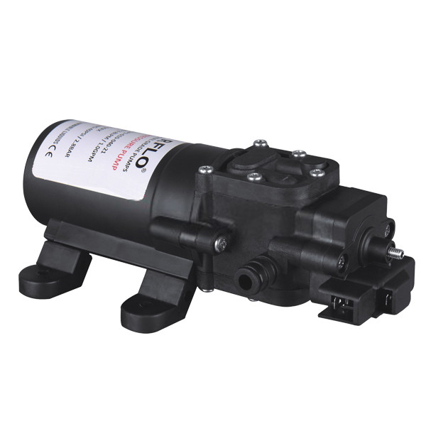 thumbnail image 2 of 12V Electric Diaphragm Water Pump - High Pressure RV & Car Wash Pump With Auto Pressure Switch 2 of 12